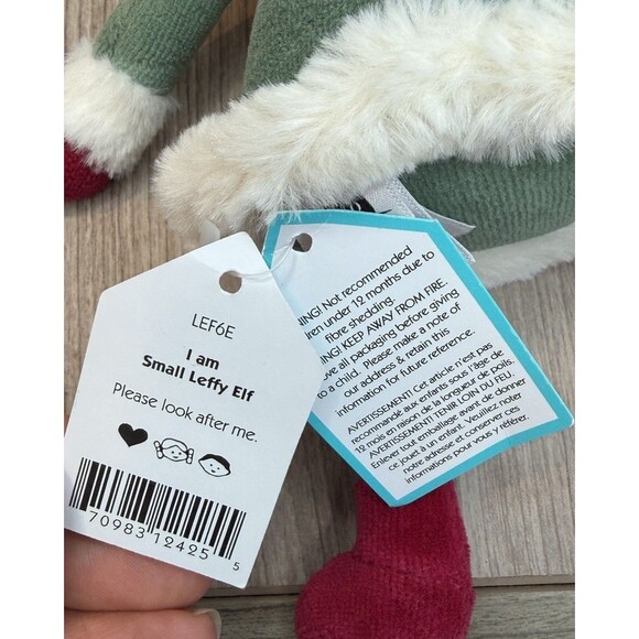 Jellycat London I Am Small Leffy Elf Plush NWT Plushie - Picture 8 of 9